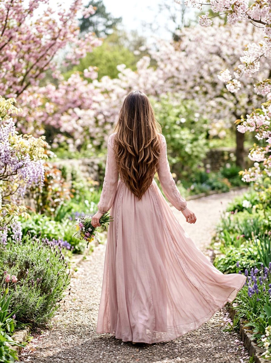 V Cut Long Hair - 20 final haircut ideas for women - 20 final haircut ideas for women