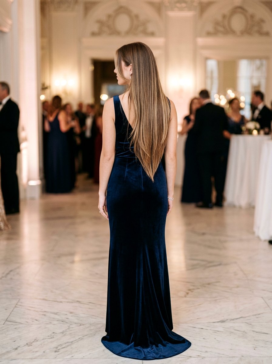 V Cut Long Hair - 20 hairstyle to reduce width of face - 20 hairstyle to reduce width of face