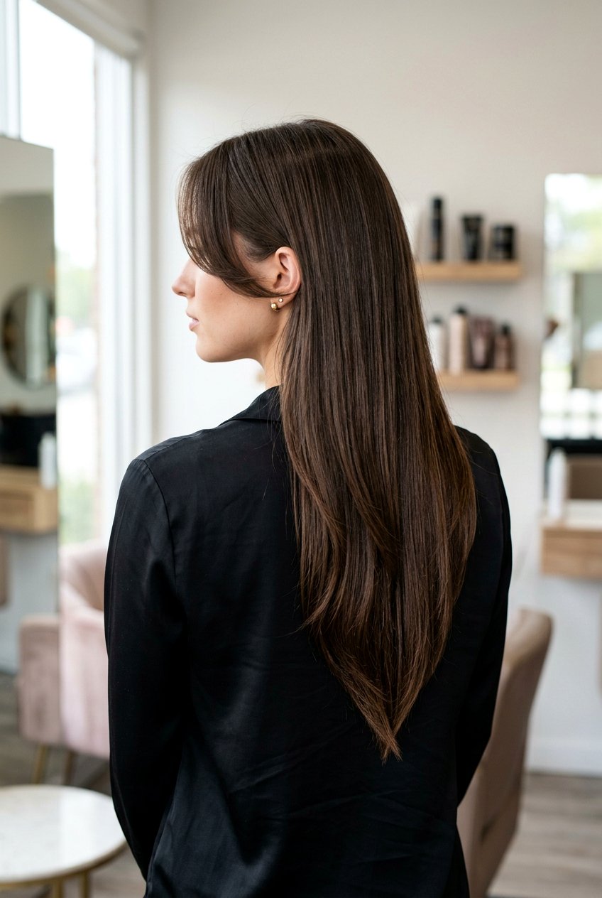 V Cut Long Hair With Layers - 20 long haircuts with face framing layers - 20 long haircuts with face framing layers