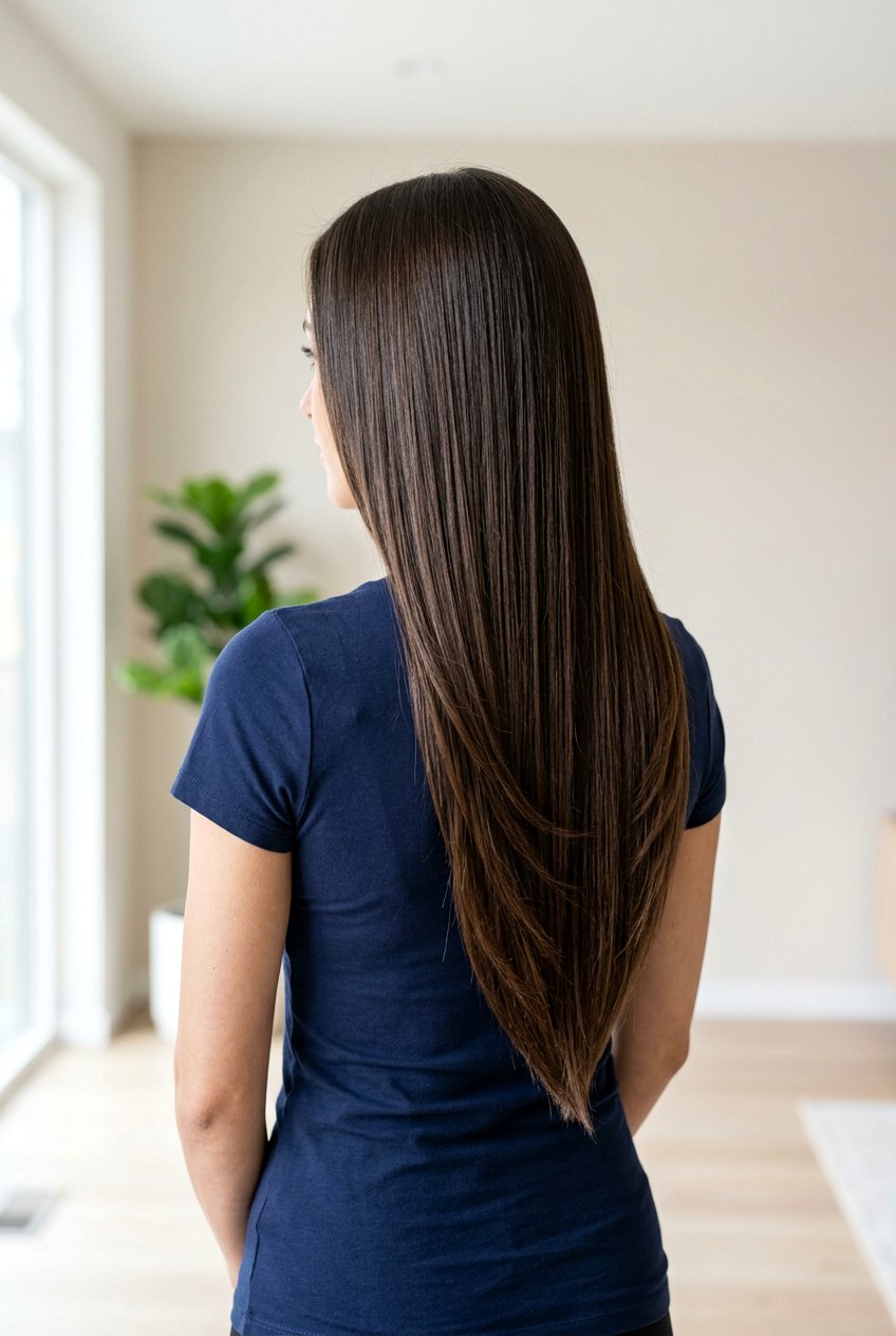 V Cut Long Haircut - 20 salon haircut ideas for long hair - 20 salon haircut ideas for long hair