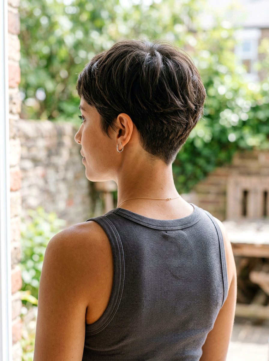 V Cut Pixie Haircut - 20 polished pixie for fine hair women - 20 polished pixie for fine hair women