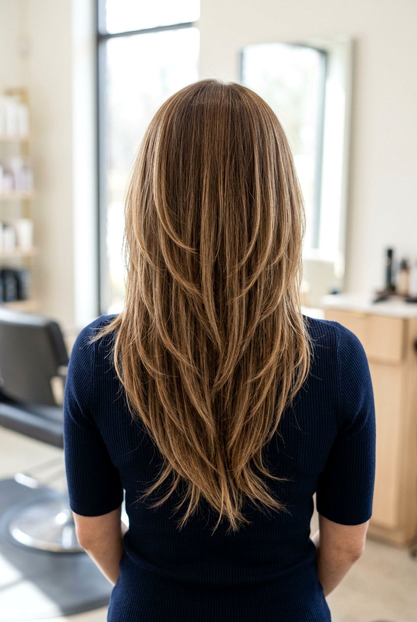 V Shape Feather Cut For Thin Hair - 20 feather cut for thin hair - 20 feather cut for thin hair