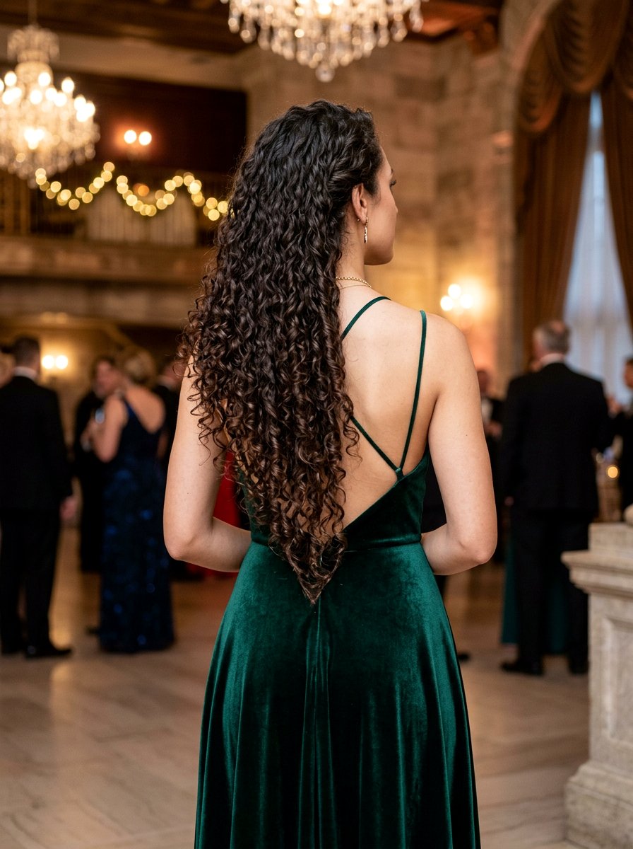 V Shaped Cut For Long Curls - 20 haircut for 3a curly hair - 20 haircut for 3a curly hair