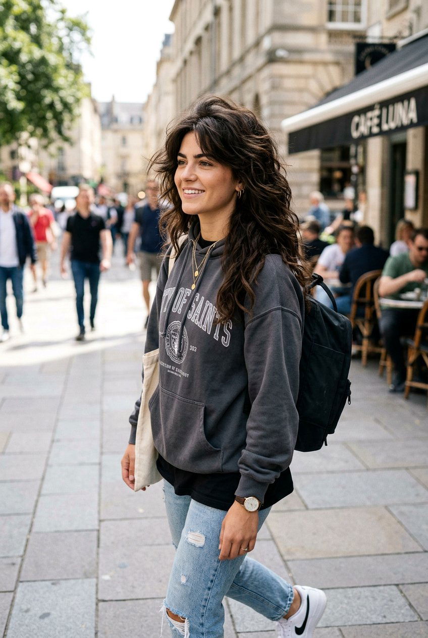 V Shaped Haircut For Thick Hair With Layered Shag Look - 20 v shaped haircut for thick hair - 20 v shaped haircut for thick hair