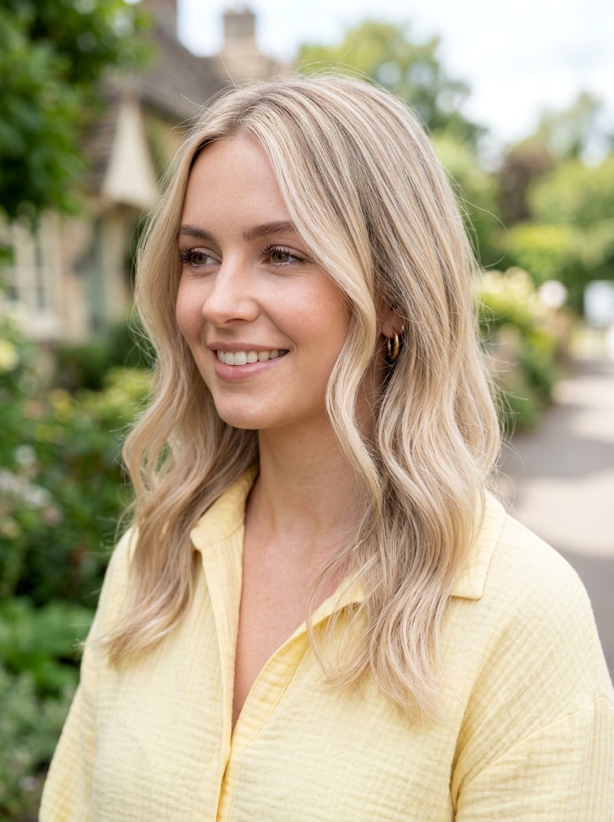 Vanilla Blonde Babylights On Fine Hair - 20 dimensional babylights for fine hair - 20 dimensional babylights for fine hair