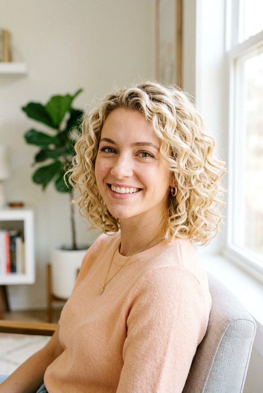 20 Stunning Blonde Curly Bob Color Ideas for Your Next Look