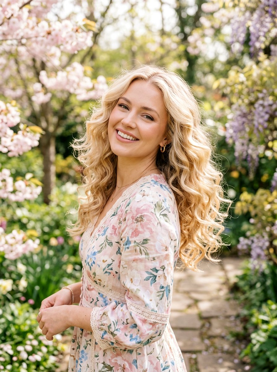 Vanilla Blonde Soft Curls - 20 trendy blonde hair color 2026 - 20 trendy blonde hair color 2026