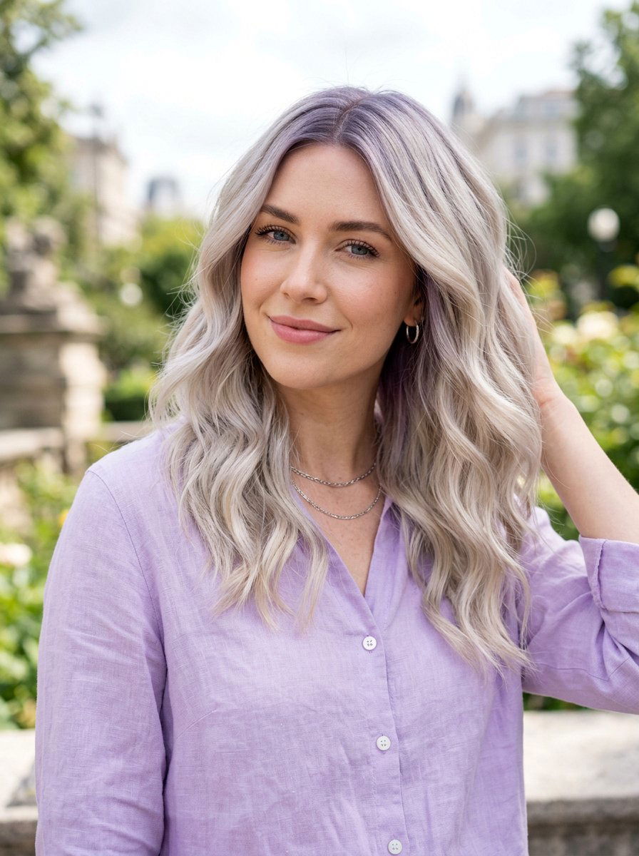 Vanilla Blonde With Cool Toned Shadow Root - 20 vanilla blonde with shadow root - 20 vanilla blonde with shadow root