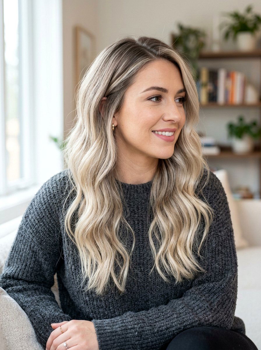 Vanilla Blonde With Dimensional Shadow Root - 20 vanilla blonde with shadow root - 20 vanilla blonde with shadow root