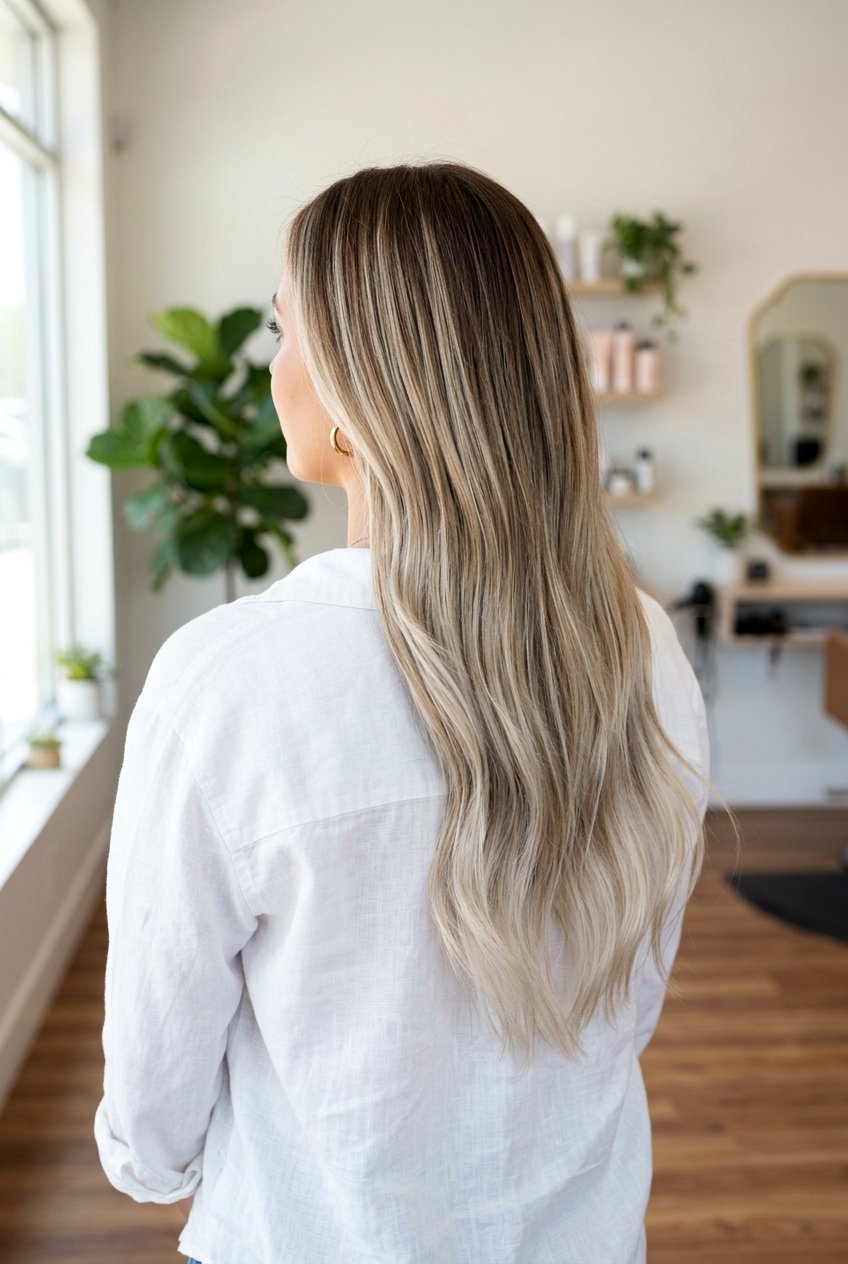 Vanilla Chai Blonde Balayage on Long Hair - 20 vanilla chai blonde hair - 20 vanilla chai blonde hair