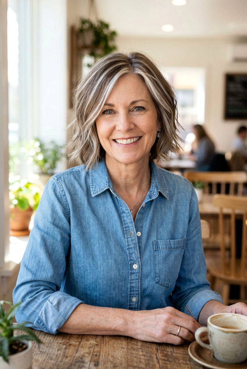 Vanilla Chai Brunette - 20 dimensional brunette for women over 60 - 20 dimensional brunette for women over 60