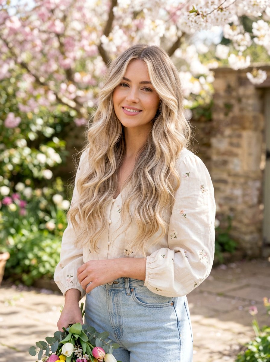 Vanilla Cream Blonde Balayage - 20 vanilla cream blonde hair - 20 vanilla cream blonde hair