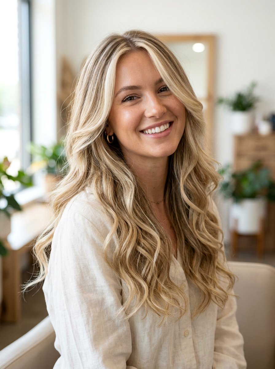 Vanilla Cream Blonde With Face Framing Highlights - 20 vanilla cream blonde hair - 20 vanilla cream blonde hair