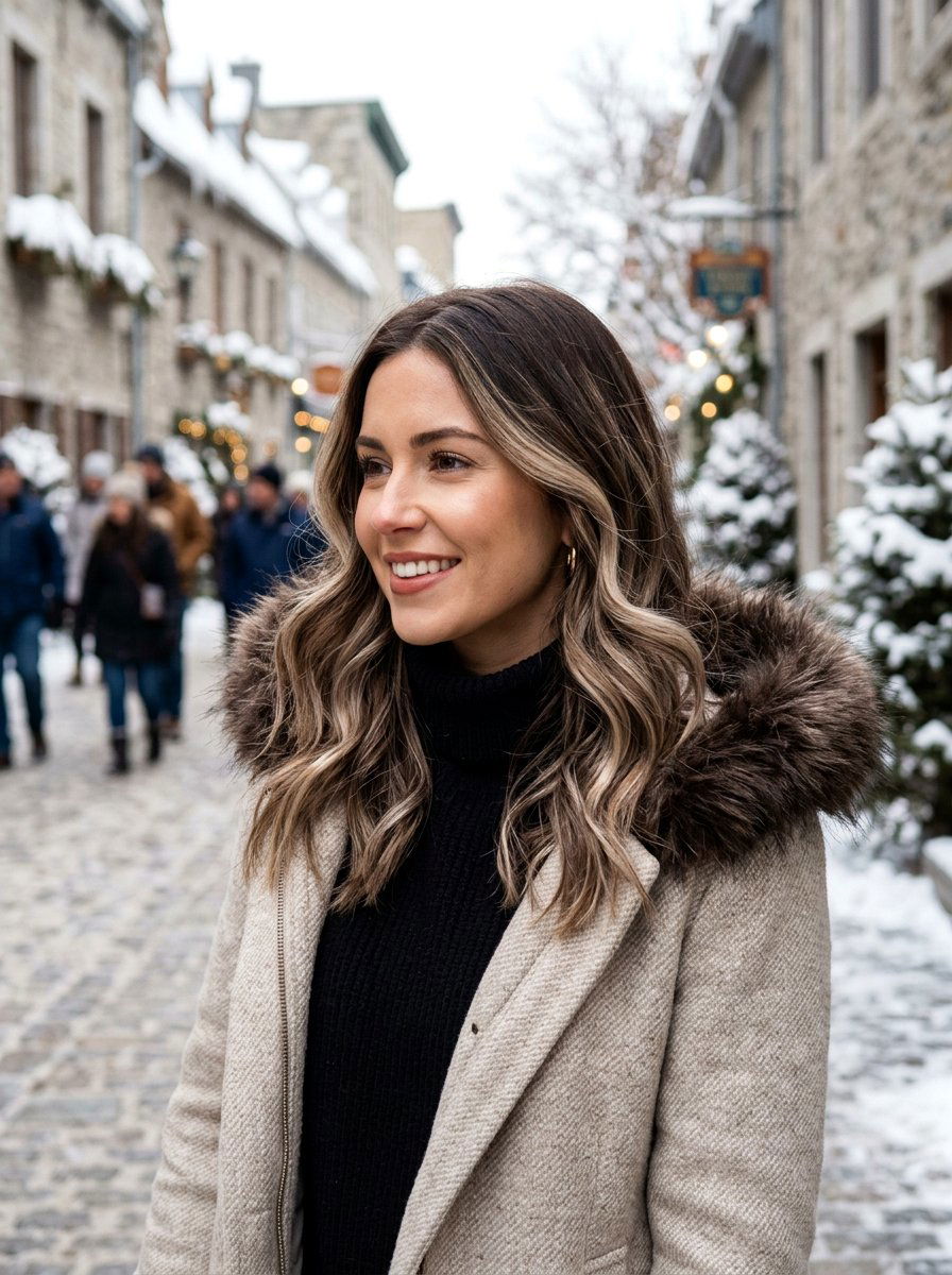 Vanilla Latte Brunette Hair - 20 seasonal hair color ideas for brunettes - 20 seasonal hair color ideas for brunettes