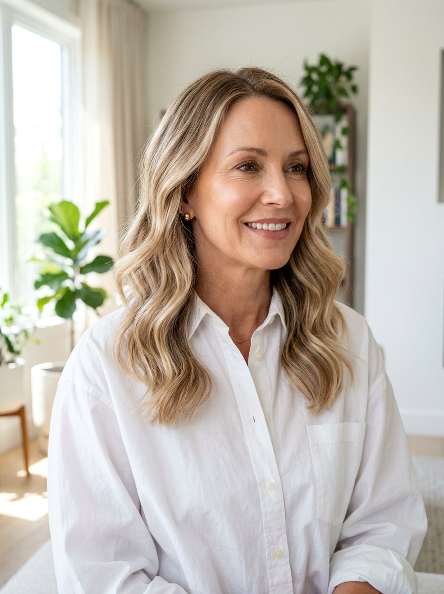 Vanilla Malt Balayage For Creamy Texture - 20 subtle balayage for mature women - 20 subtle balayage for mature women