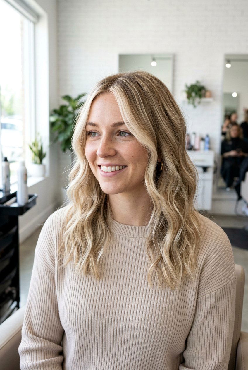 Vanilla blonde babylights - 20 natural looking highlights - 20 natural looking highlights