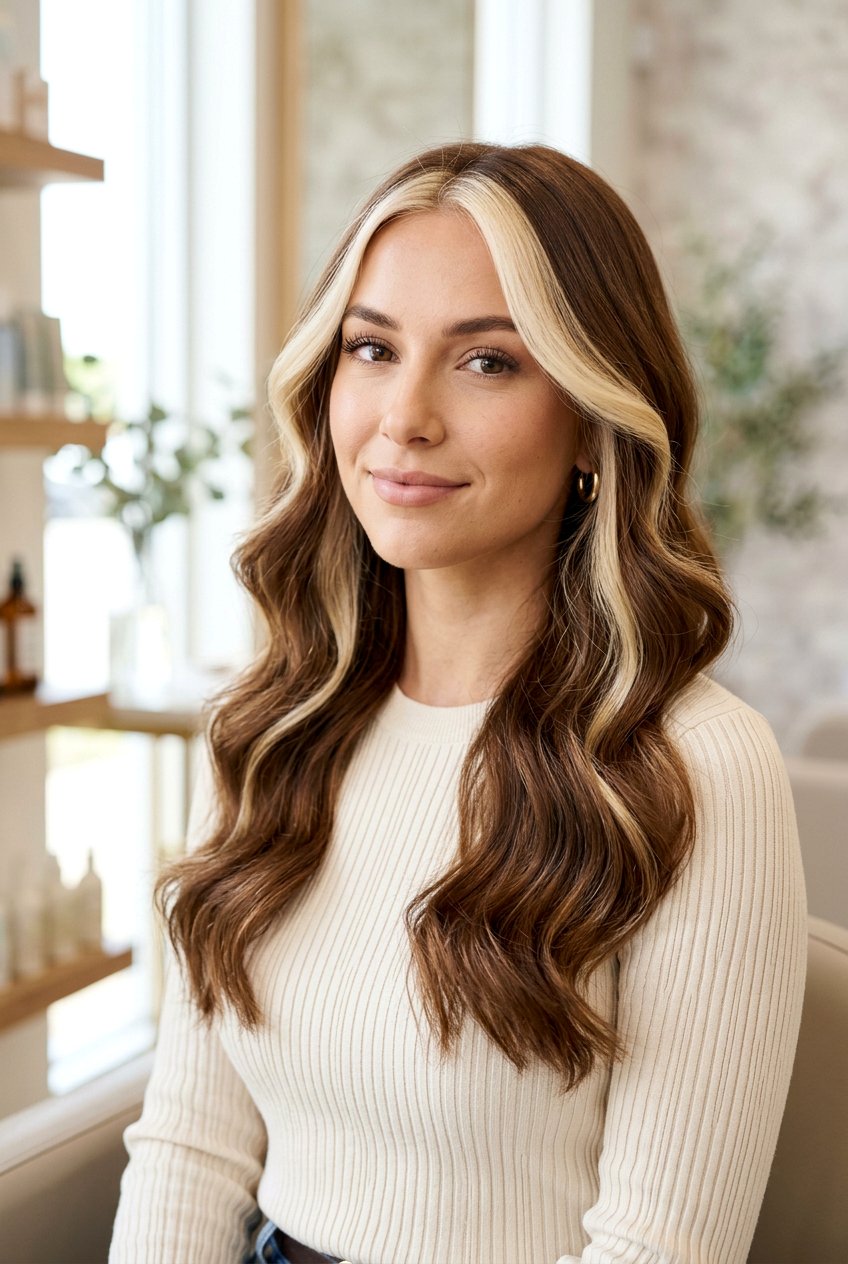 Vanilla blonde money piece brown hair - 20 blonde money piece on brown hair - 20 blonde money piece on brown hair