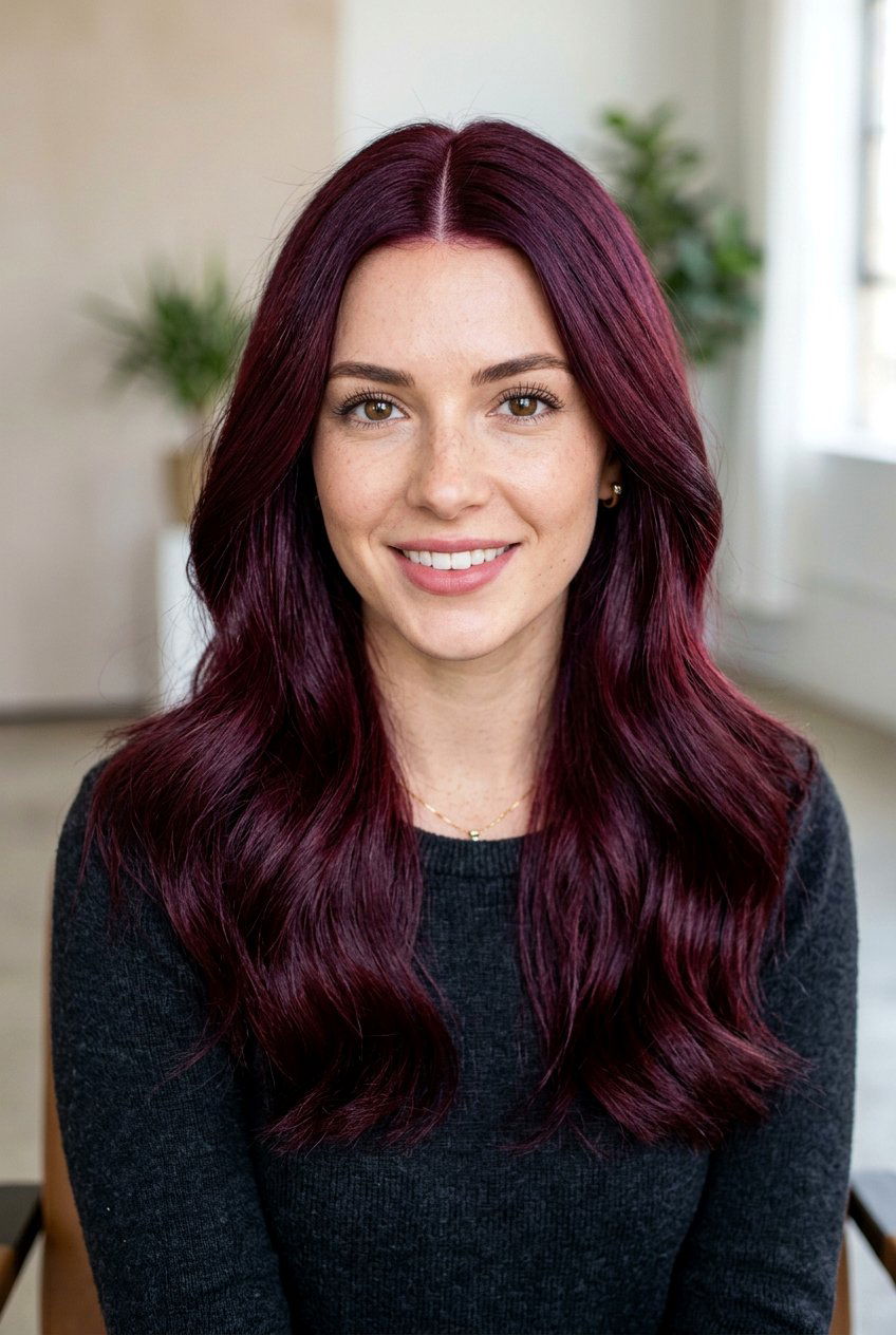 Velvet Auburn Hair - 20 auburn hair color ideas