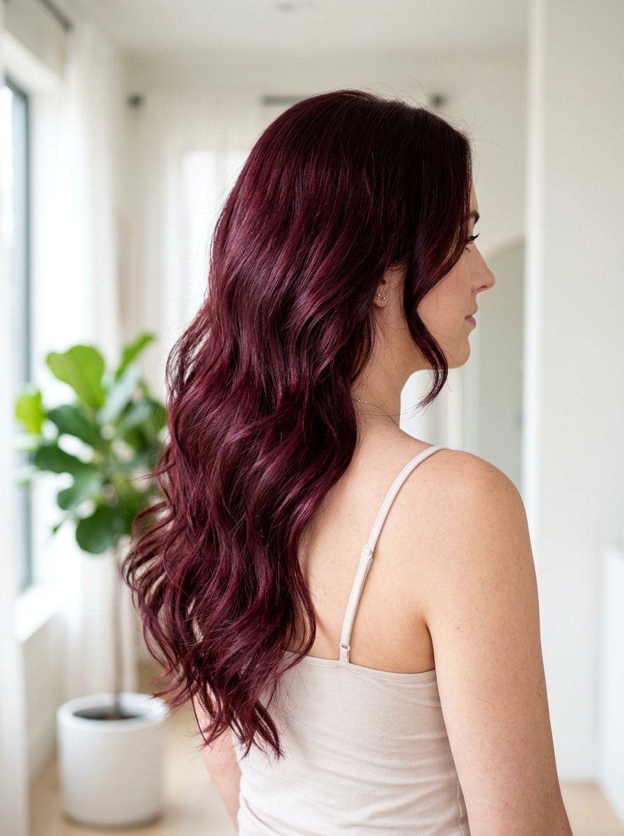 Velvet Burgundy Hair Color On Long Layered Hair - 20 velvet burgundy hair color - 20 velvet burgundy hair color