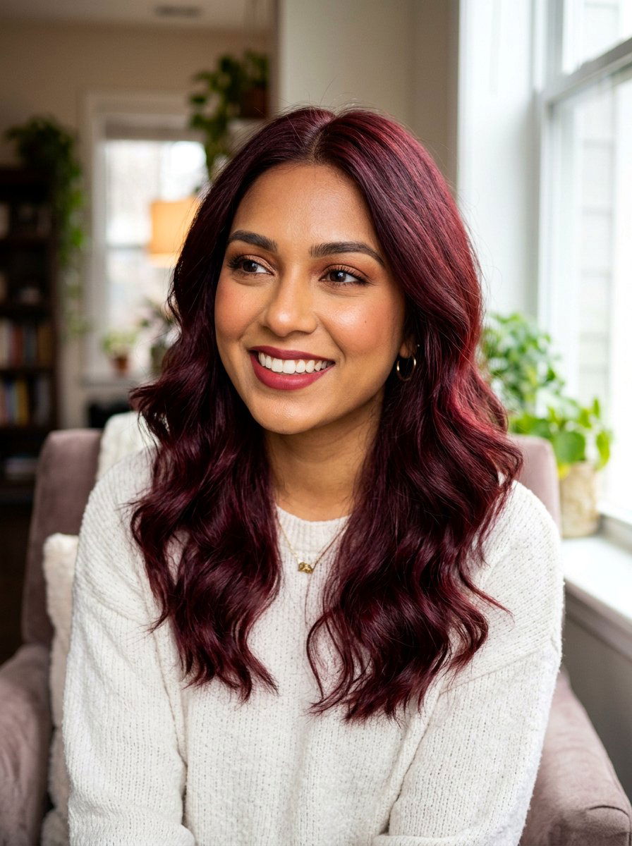 Velvet Burgundy Hair Color On Warm Skin Tones - 20 velvet burgundy hair color - 20 velvet burgundy hair color