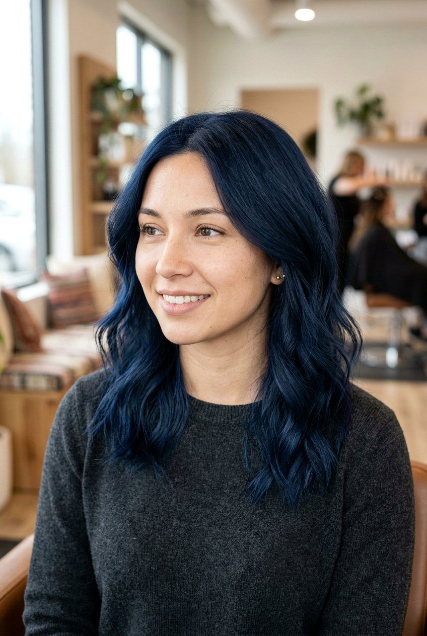 Velvet Navy Blue Hair Color - 20 navy blue hair color - 20 navy blue hair color