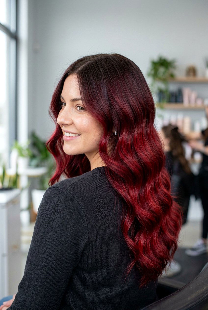 Velvet Red Color Melt - 20 velvet red hair color - 20 velvet red hair color