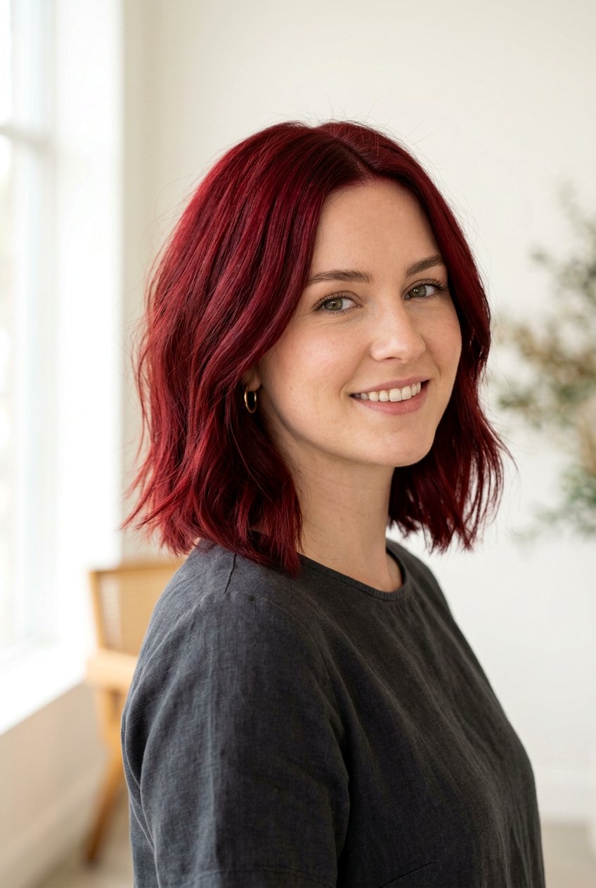 20 Breathtaking Red Hair Color Ideas Perfect for Dark Hair