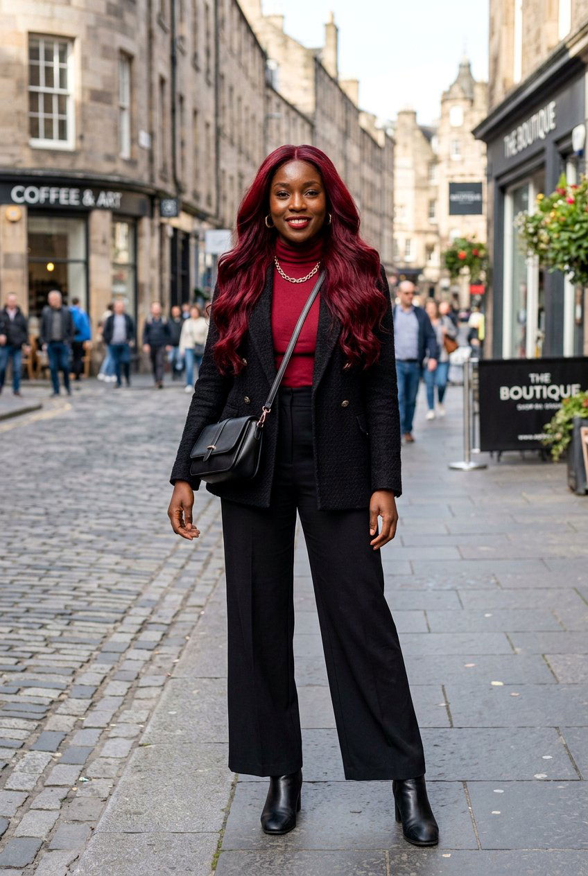 Velvet Red for Dark Skin Tones - 20 velvet red hair color - 20 velvet red hair color