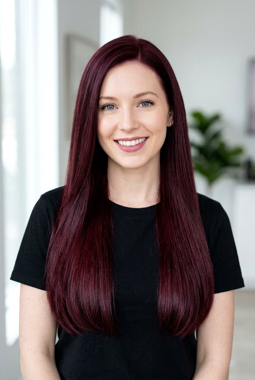 Velvet Red for Fair Skin Tones - 20 velvet red hair color - 20 velvet red hair color