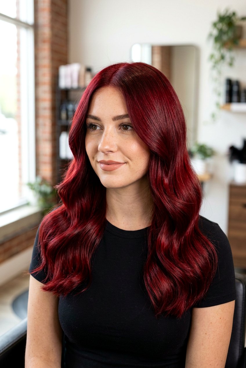 Velvet red hair color - 20 wine red hair color - 20 wine red hair color