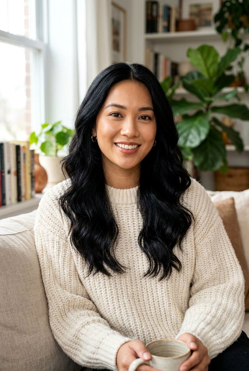 Velvety Black Hair Color - 20 black hair color ideas - 20 black hair color ideas