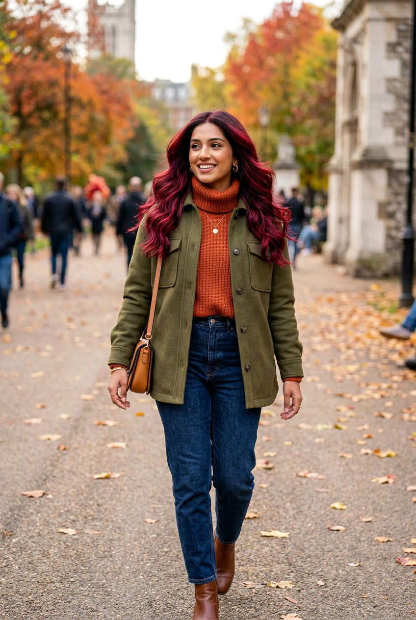 Vibrant Burgundy Balayage - 20 autumn burgundy balayage ideas - 20 autumn burgundy balayage ideas