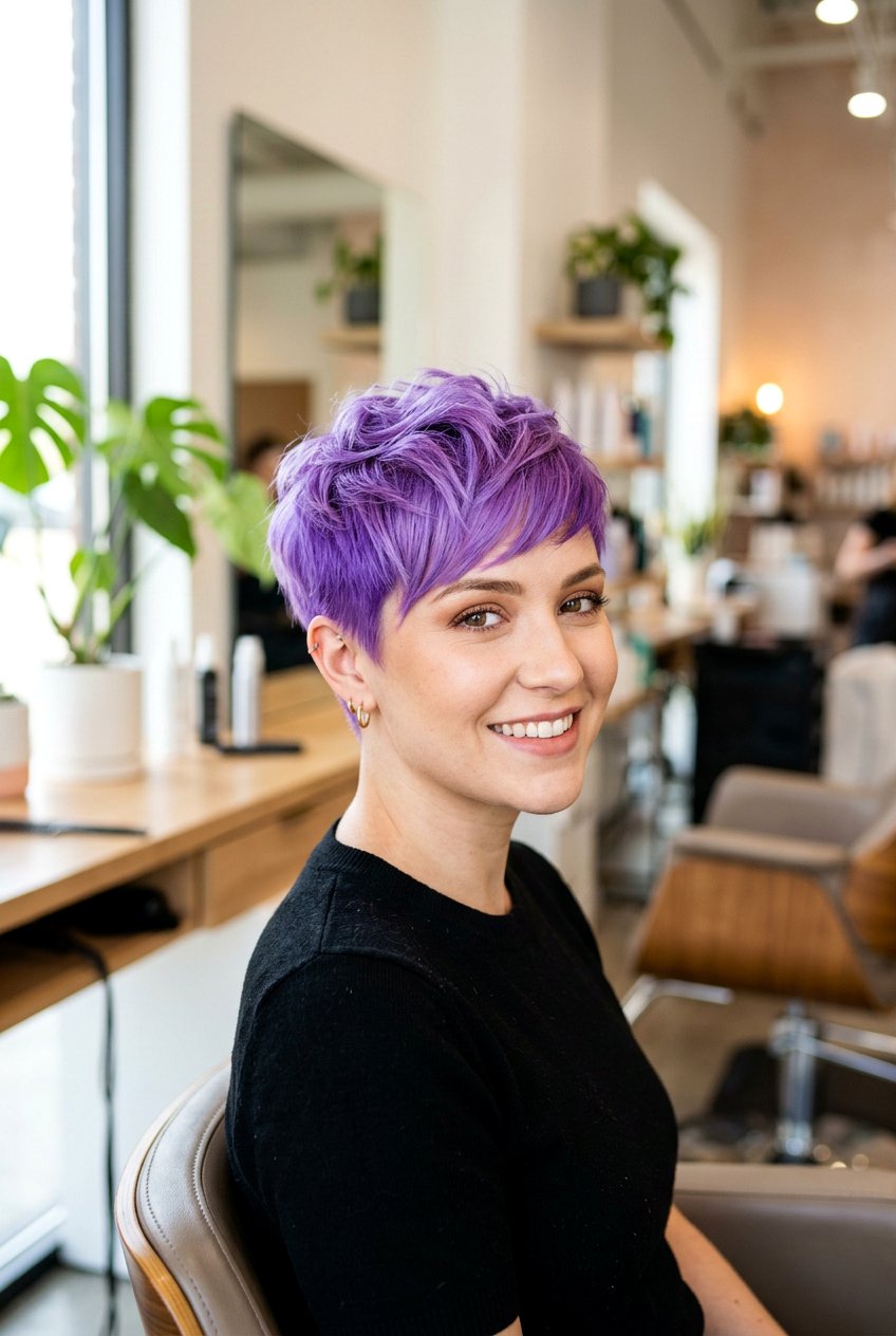 Vibrant Lavender Purple Hair - 20 lavender hair color ideas - 20 lavender hair color ideas