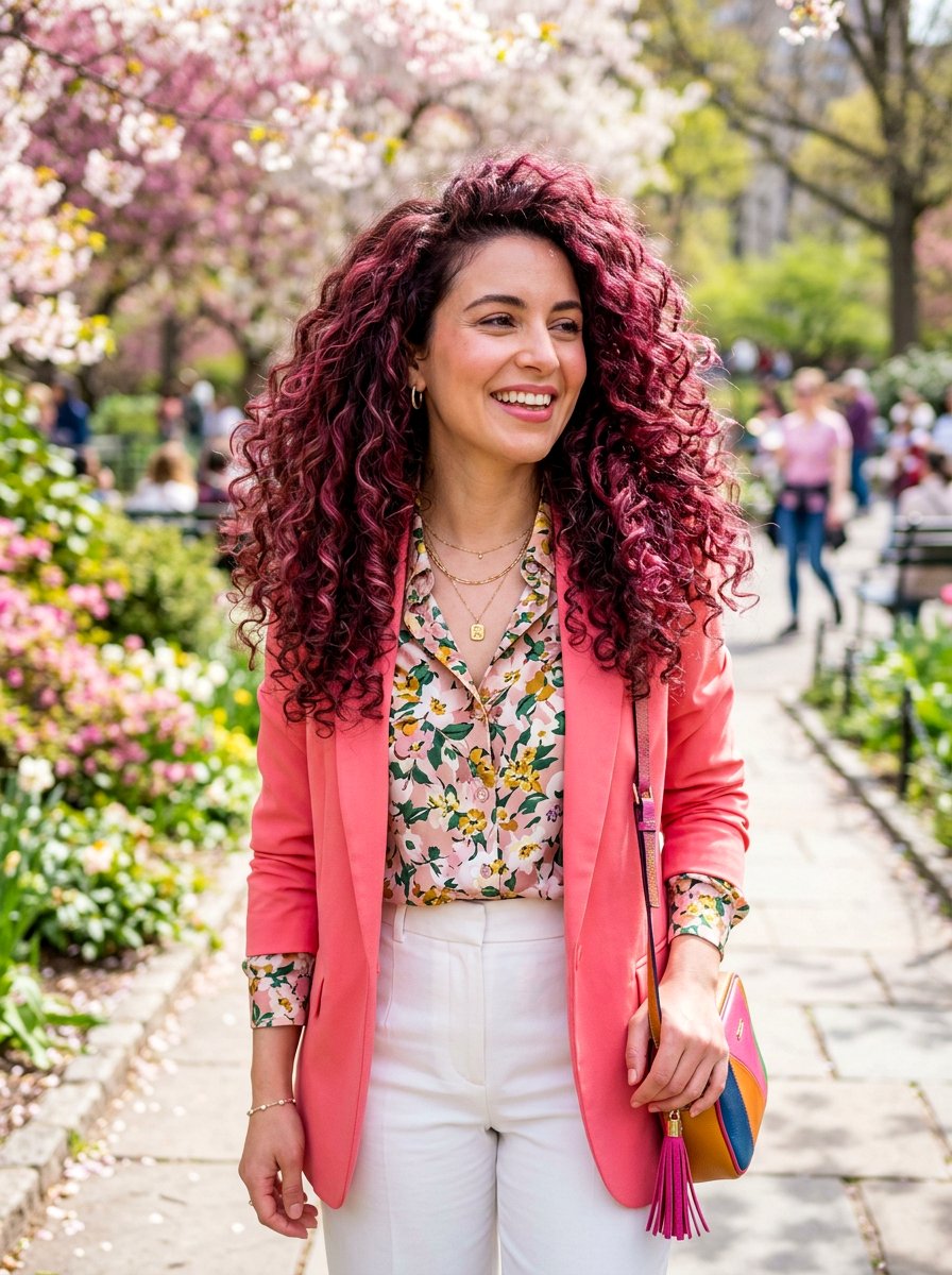 Vibrant Rose Brown Hair - 20 spring rose brown hair color - 20 spring rose brown hair color