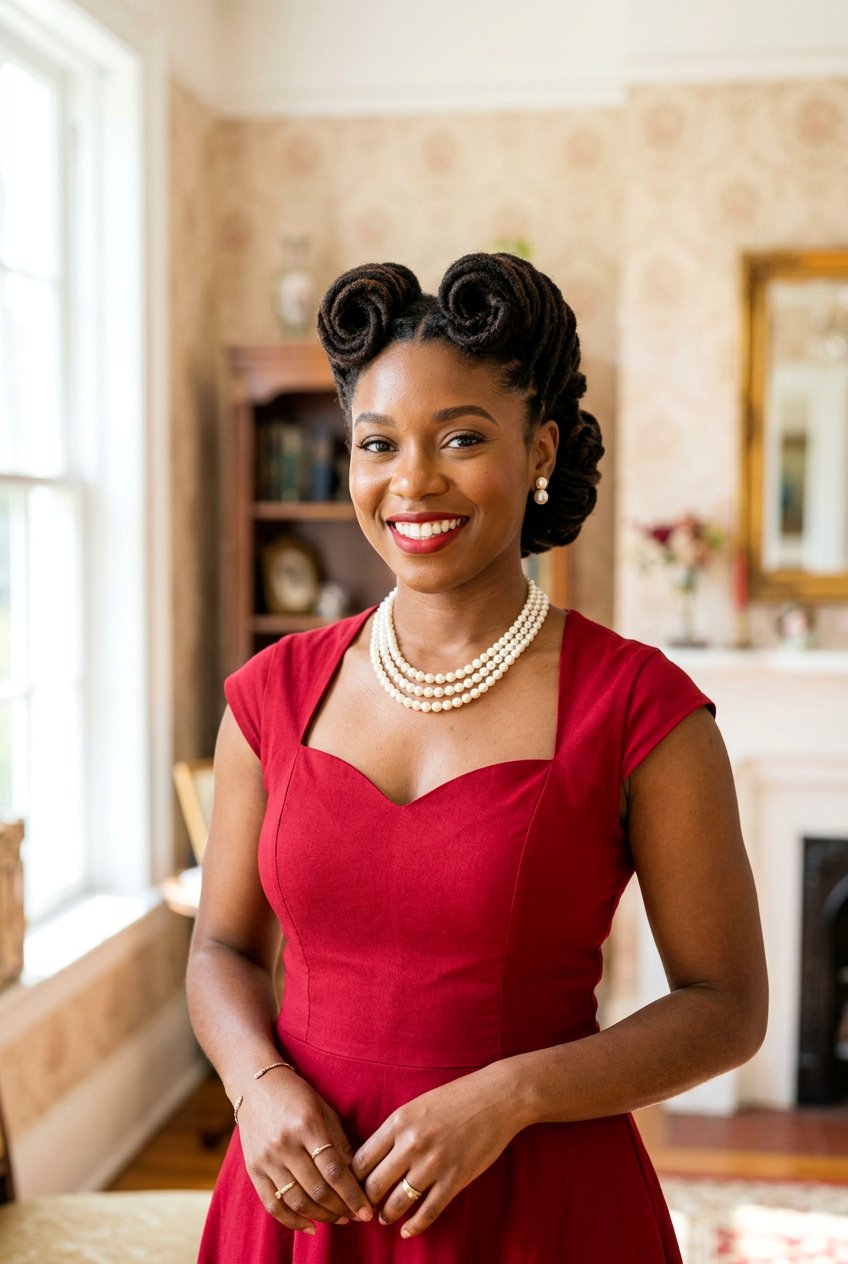 20 Stunning Loc Updo Hairstyles You Need to Try Right Now
