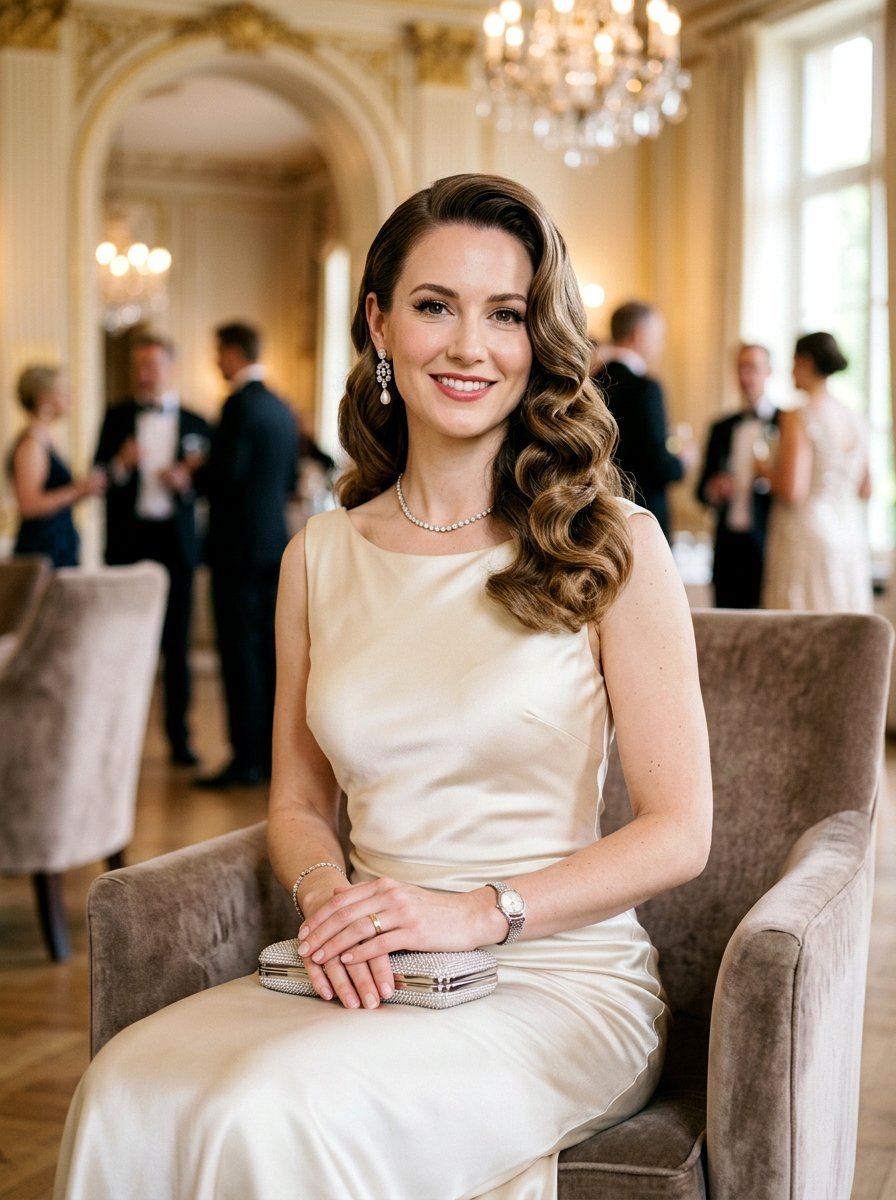 Vintage Hollywood Waves - 20 pinterest hairstyle ideas for women - 20 pinterest hairstyle ideas for women