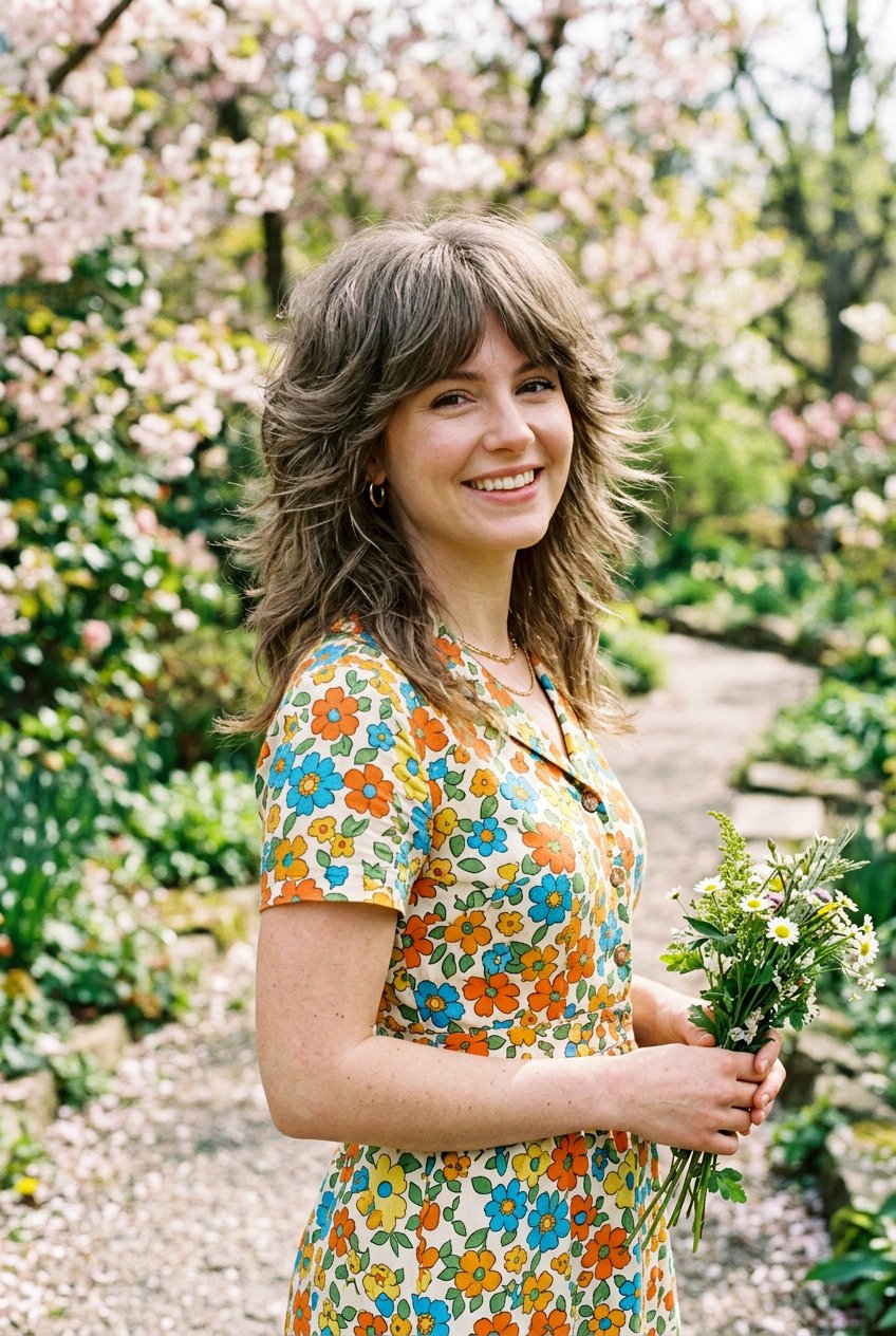 Vintage Shoulder Length Shag - 20 low maintenance haircut for shoulder length layers - 20 low maintenance haircut for shoulder length layers