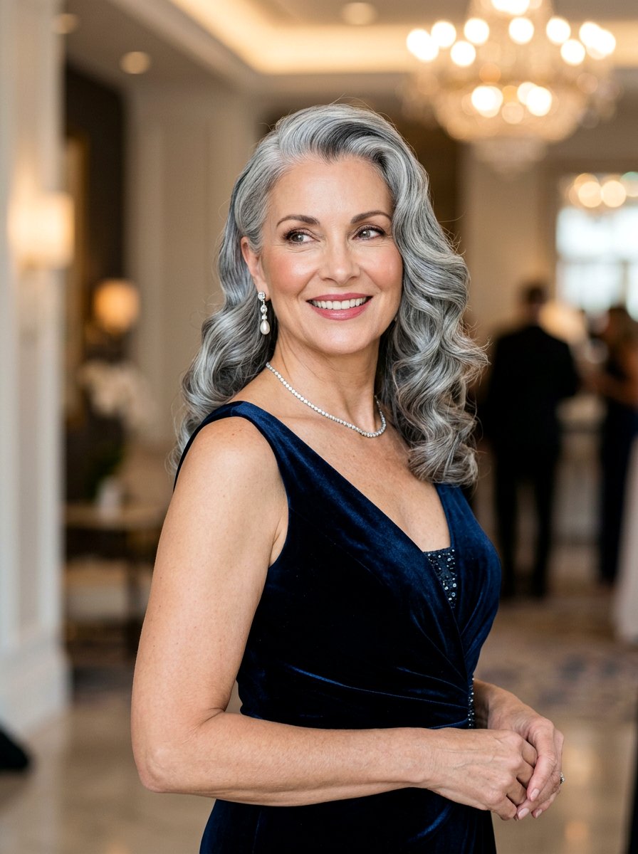 Vintage Waves For Gray Hair - 20 older women hairstyle ideas for gray hair - 20 older women hairstyle ideas for gray hair