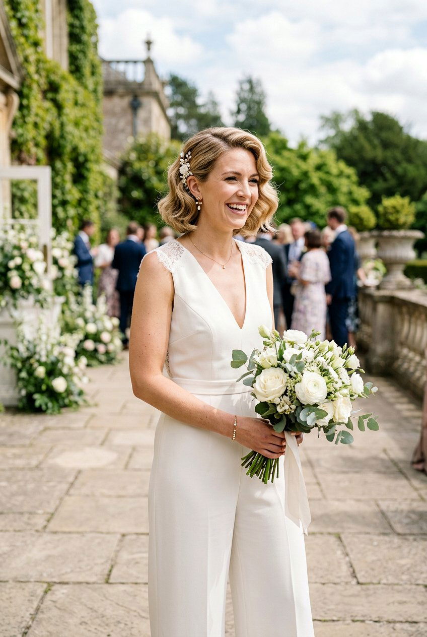 Vintage Waves For Short Hair - 20 bridal hairstyle with vintage waves - 20 bridal hairstyle with vintage waves