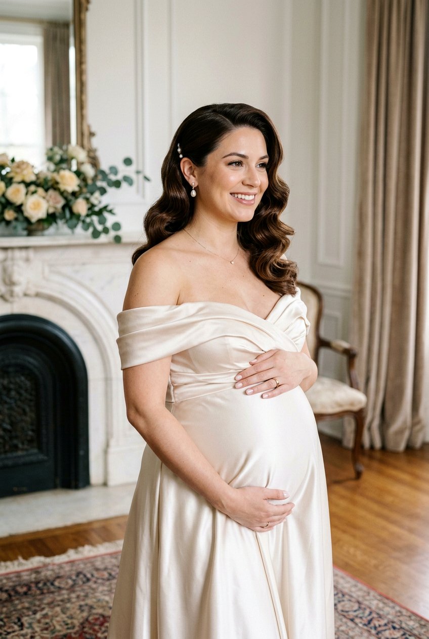 Vintage Waves Maternity Shoot Hair - 20 maternity shoot waves hairstyle - 20 maternity shoot waves hairstyle