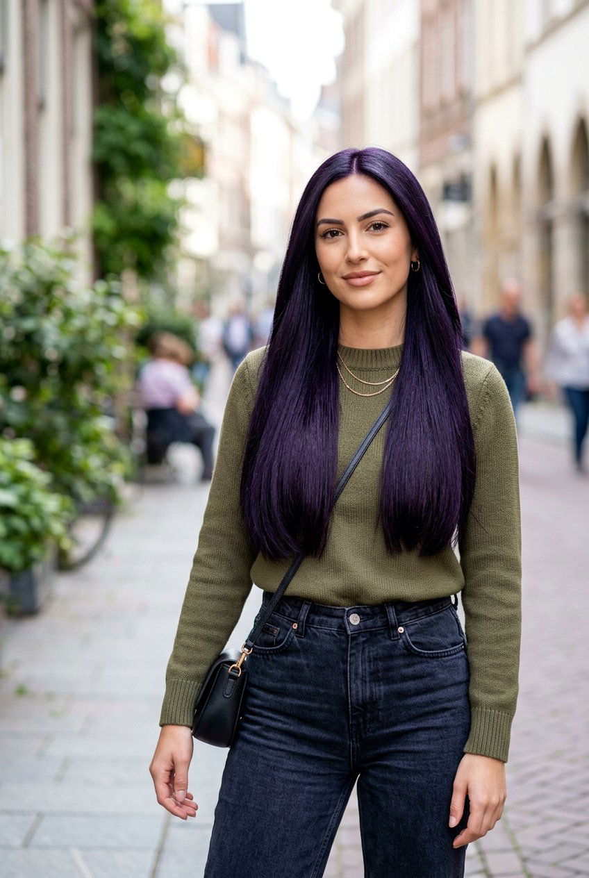 Violet Black All Over Hair Color - 20 violet black hair color - 20 violet black hair color