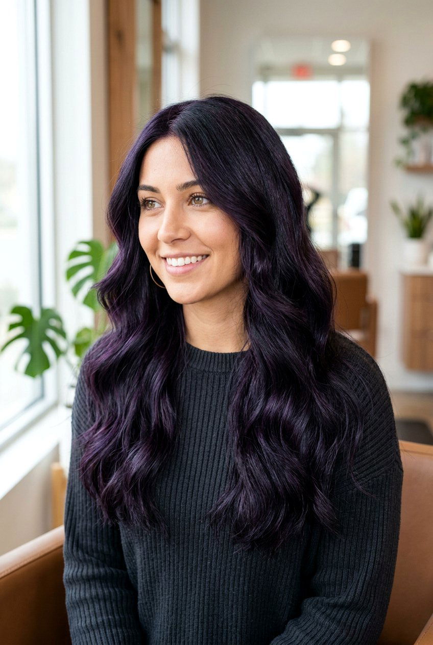 Violet Black Hair Color - 20 soft black hair color - 20 soft black hair color