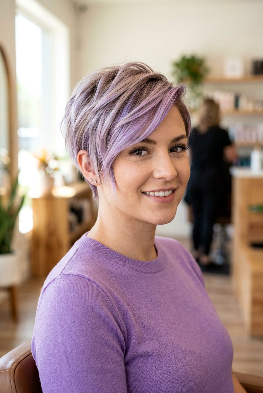 Violet Blonde Balayage Pixie Cut - 20 blonde balayage for pixie haircut - 20 blonde balayage for pixie haircut