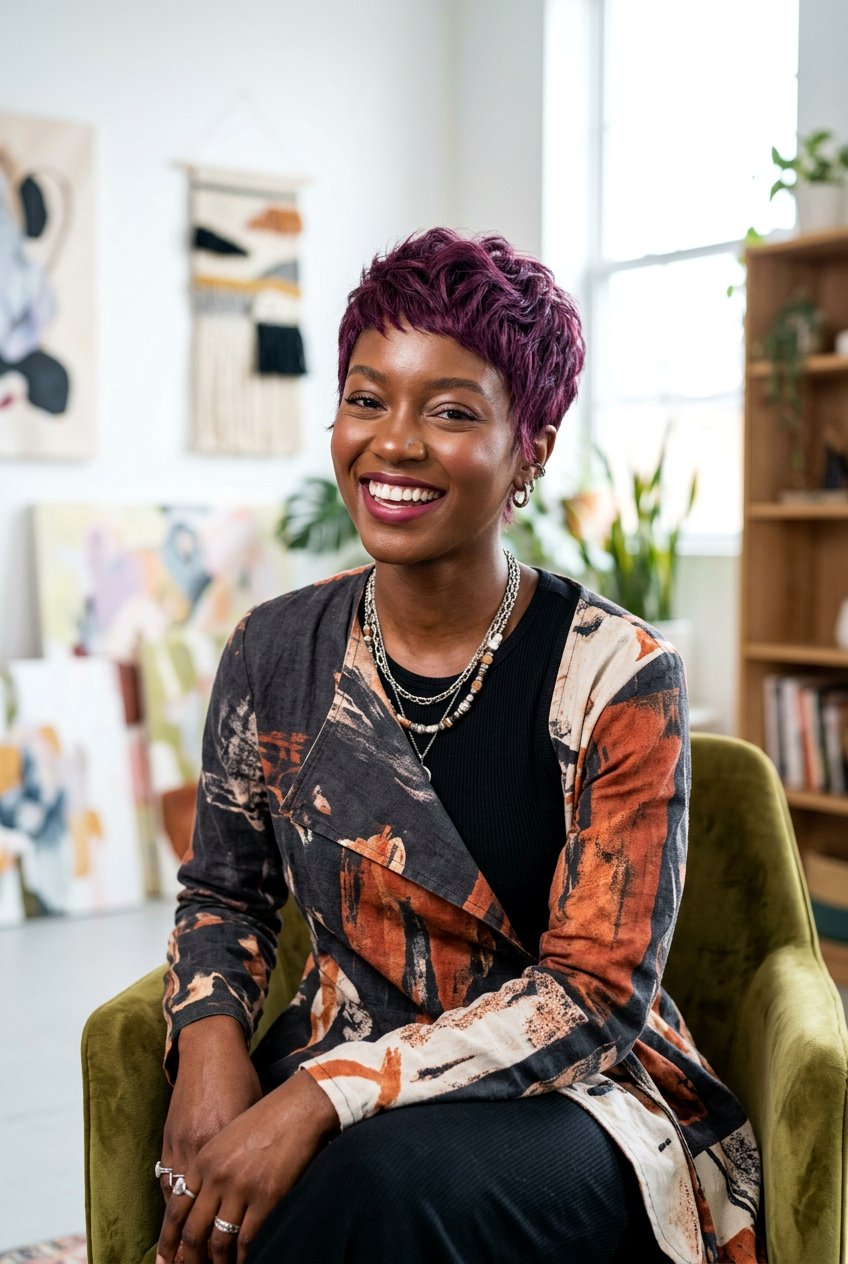 Violet Burgundy Hair - 20 burgundy hair color for dark skin - 20 burgundy hair color for dark skin