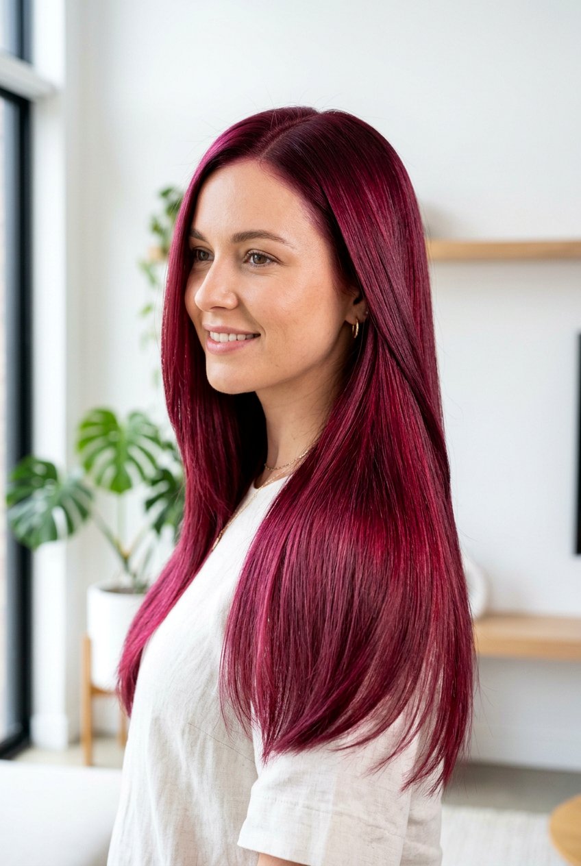 Viva Magenta Hair Color - 20 magenta hair color ideas - 20 magenta hair color ideas