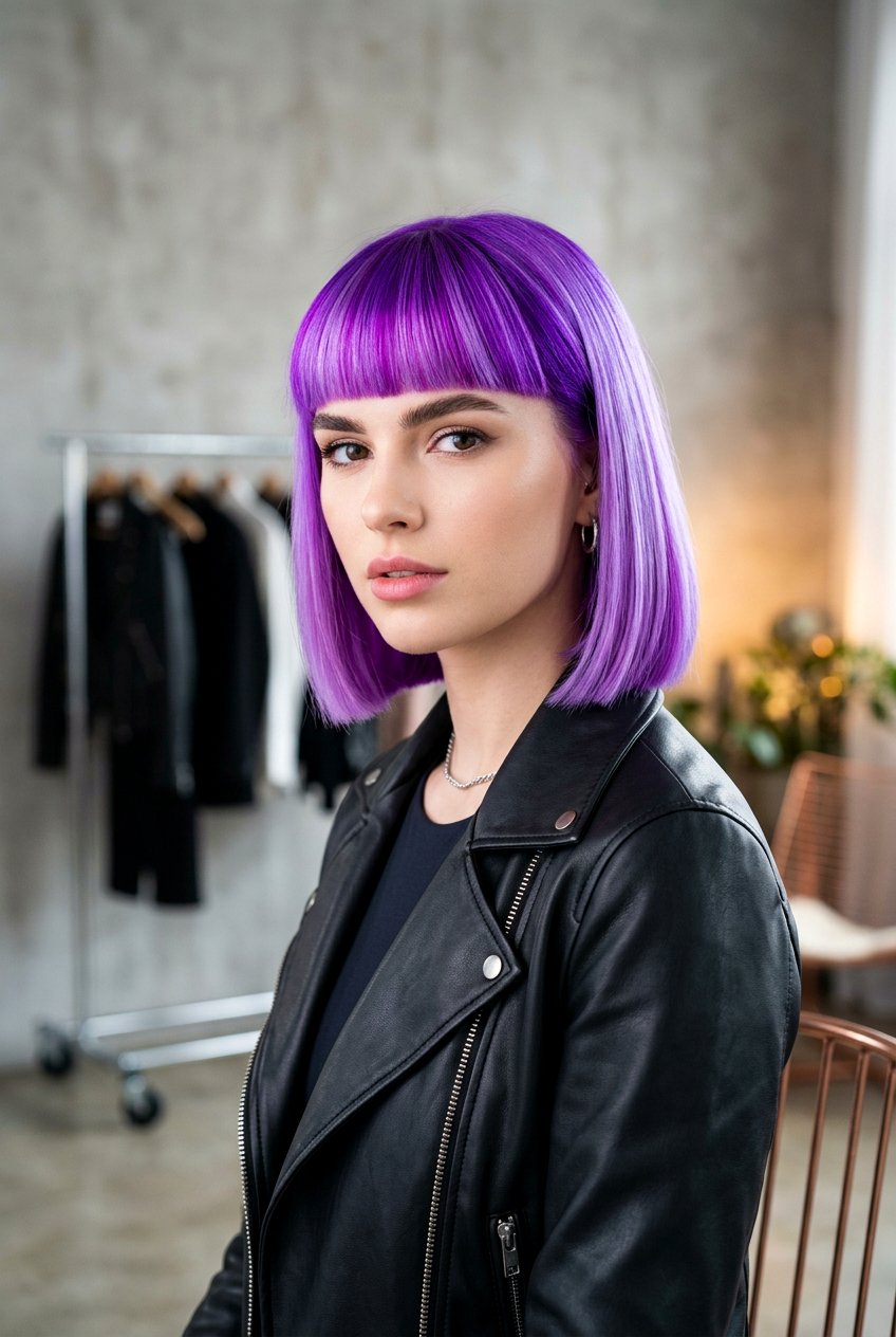 Vivid lilac hair - 20 lilac hair color ideas - 20 lilac hair color ideas