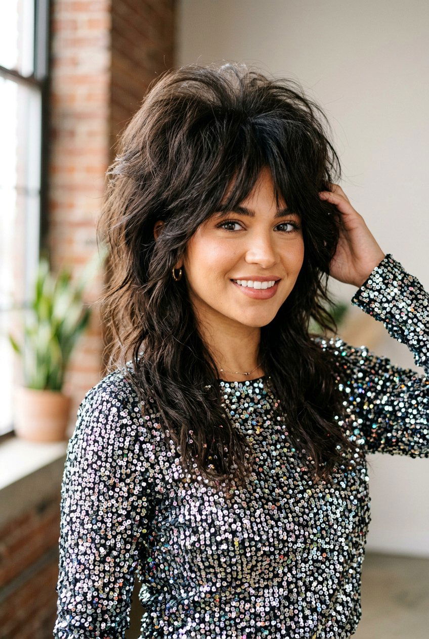 Volume Boosted Wolf Cut - 20 medium wolf cut for thick hair women - 20 medium wolf cut for thick hair women