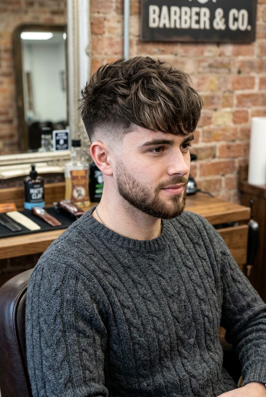 Volume Textured Fringe Low Fade - 20 low fade with textured fringe men - 20 low fade with textured fringe men