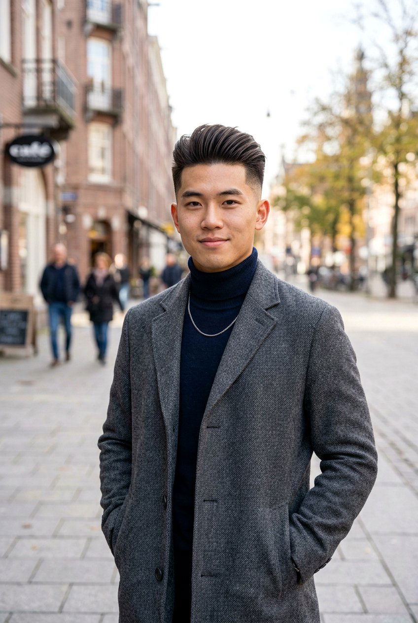 Volume Top Two Block Haircut - 20 two block haircut for men with straight hair - 20 two block haircut for men with straight hair