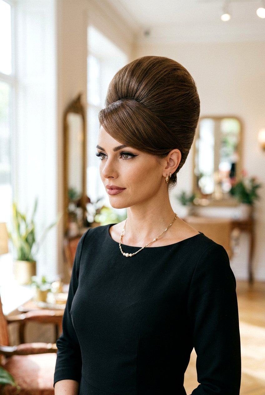 Voluminous Beehive - 20 formal updo hairstyles - 20 formal updo hairstyles